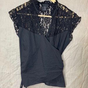 The Limited Wrap Blouse